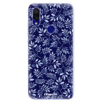 Odolné silikonové pouzdro iSaprio - Blue Leaves 05 - Xiaomi Redmi 7