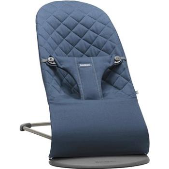 Babybjörn Lehátko Bouncer BLISS Midnight Blue Cotton (7317680060150)