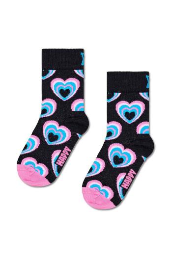 Dětské ponožky Happy Socks Kids Heart In Heart Sock růžová barva, P001490