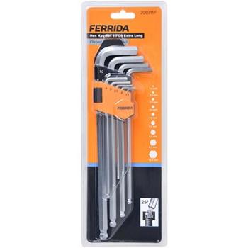 FERRIDA Hex Key Set 9PCS Extra Long (FRD-HK9PCSXL)