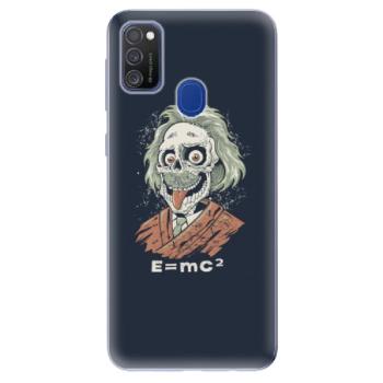 Odolné silikonové pouzdro iSaprio - Einstein 01 - Samsung Galaxy M21