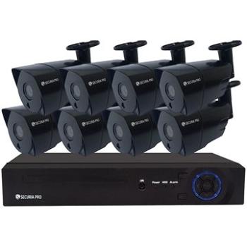 Kamerový systém Securia Pro IP 8MPx NVR8CHV8-B, bez disku (2049)