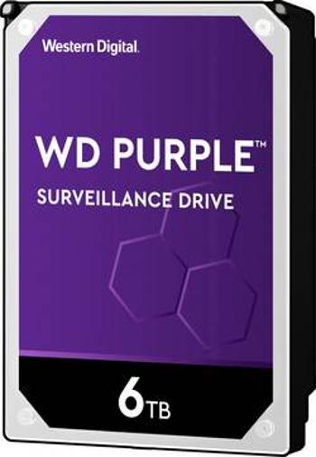 Interní pevný disk 8,9 cm (3,5") Western Digital Purple™ WD60PURZ, 6 TB, Bulk, SATA III