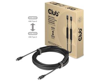 Club 3D Kabel USB 3.2 Gen2 Type-C to C Active Bi-directional (M/M) 8K60Hz, 5m