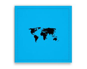Fotoobraz 40x40 cm Mapa světa