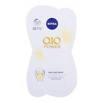 Nivea Q10 Power Anti-Age 15 ml pleťová maska na suchou pleť; proti vráskám; na rozjasnění pleti; výživa a regenerace pleti; zpevnění a lifting pleti