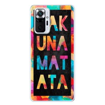 Odolné silikonové pouzdro iSaprio - Hakuna Matata 01 - Xiaomi Redmi Note 10 Pro