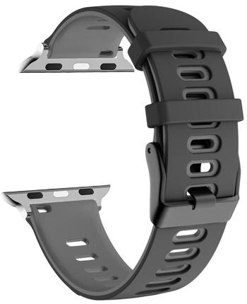 4wrist Silikonový řemínek pro Apple Watch - Black 42/44/45/49 mm