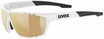 UVEX Sportstyle 706 CV VM White Mat/Colorvision Variomatic Litemirror Red Cyklistické brýle