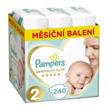 Pampers Premium Care vel. 2 Monthly Pack 4-8 kg dětské pleny 240 ks