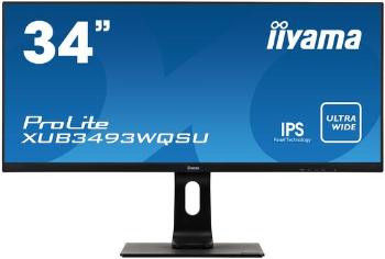 IIYAMA, 34 W LCD Business 4K UHD IPS, XUB3493WQSU-B1