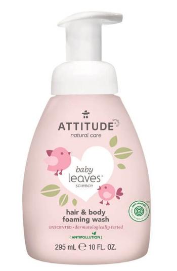 Attitude Dětská mycí pěna (2v1) Baby leaves bez vůně 295 ml