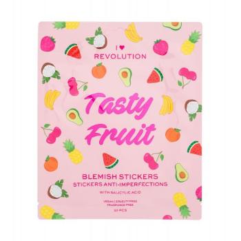 I Heart Revolution Tasty Fruit Blemish Stickers 32 ks lokální péče pro ženy na problematickou pleť s akné