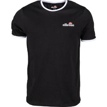 ELLESSE MEDUNO TEE Pánské tričko, černá, velikost L