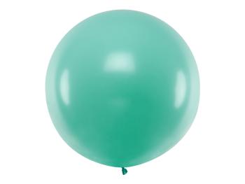 PartyDeco Kulatý latexový Jumbo balón 1 m - lesní zelená