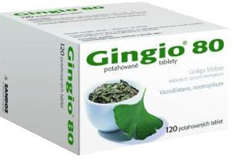 Gingio 80 mg 120 tablet