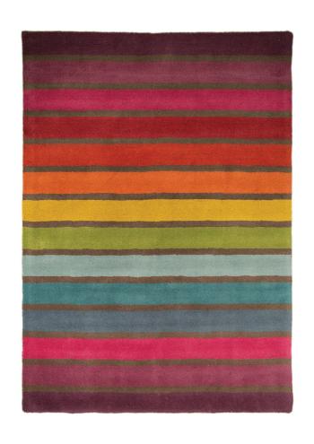 Flair Rugs koberce Ručně všívaný kusový koberec Illusion Candy Multi - 200x290 cm Vícebarevná
