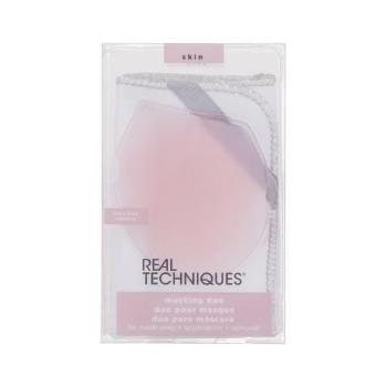 Real Techniques Skin Masking Duo aplikátor aplikátor na pleťovou masku 1 ks + bavlněný ručník 1 ks pro ženy