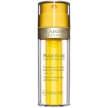 Clarins Plant Gold Nutri-Revitalizing Oil-Emulsion vyživující pleťový olej 2 v 1 35 ml