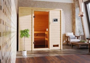 Interiérová finská sauna 195x169 cm Lanitplast