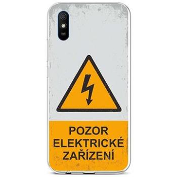 TopQ Kryt Xiaomi Redmi 9A silikon Pozor elektrické zařízení 51293 (Sun-51293)