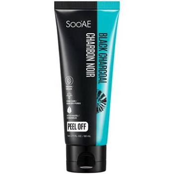 SOO'AE Black Charcoal slupovací maska s aktivním uhlím 80 ml (8809545502015)