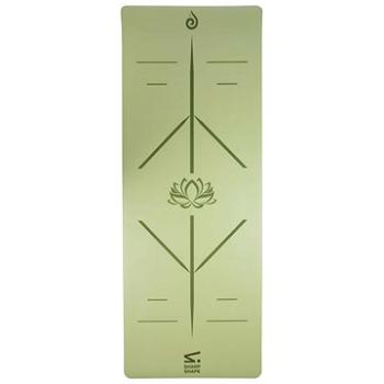 Sharp Shape PU Yoga mat Shanti green (2496847713643)