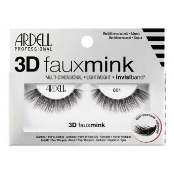 Ardell 3D Faux Mink 861 1 ks umělé řasy pro ženy Black