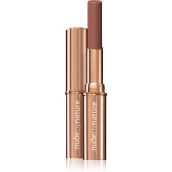 Nude by Nature Creamy Matte krémová rtěnka s matným efektem odstín 01 Blush Nude 2,75 g