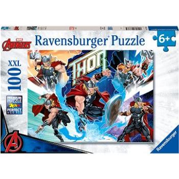 Ravensburger Puzzle 133765 Marvel Hero: Thor 100 Dílků  (4005556133765)