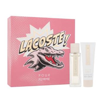 Lacoste Pour Femme dárková kazeta parfémovaná voda 50 ml + tělové mléko 50 ml pro ženy