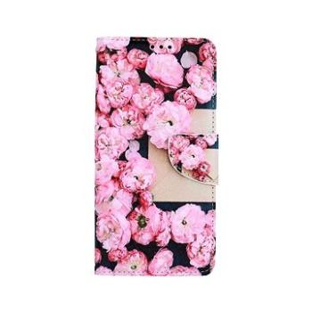 TopQ Xiaomi Redmi 9T knížkové Růžové květy 65997 (Sun-65997)