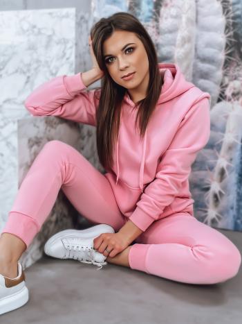 RŮŽOVÁ SOUPRAVA S KAPUCÍ DRESSLILY AY0796 Velikost: XL