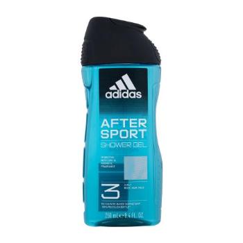 Adidas After Sport Shower Gel 3-In-1 250 ml sprchový gel pro muže