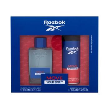 Reebok Move Your Spirit dárková kazeta toaletní voda 100 ml + deodorant 150 ml pro muže