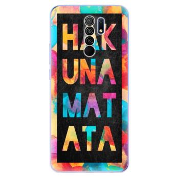 Odolné silikonové pouzdro iSaprio - Hakuna Matata 01 - Xiaomi Redmi 9