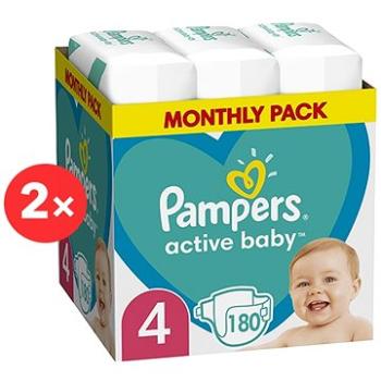 PAMPERS Active Baby vel. 4, 360 ks