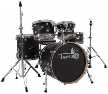 Tamburo Formula 22 Satin Black Akustická bicí sada