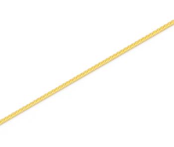 Beneto Exclusive Jemný náramek ze žlutého zlata AUB0001-G 18 cm