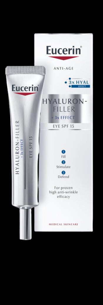 Eucerin Hyaluron-Filler + 3xEffect Oční krém 15 ml