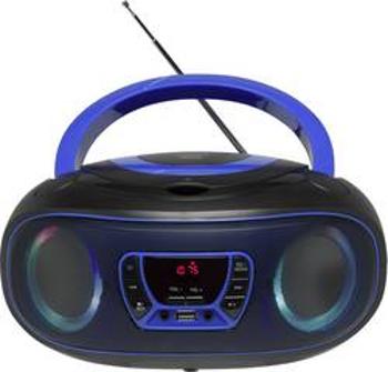 CD-rádio Denver TCL-212BT, AUX, CD, USB, Bluetooth, modrá