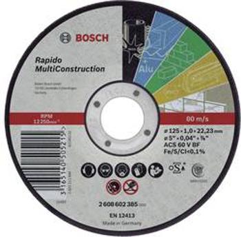 Řezný kotouč rovný Bosch Accessories 2608602766 Průměr 180 mm 1 ks