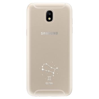 Odolné silikonové pouzdro iSaprio - čiré - Blíženci - Samsung Galaxy J5 2017