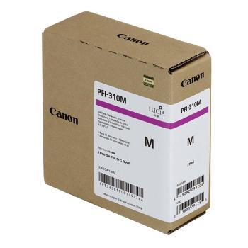 CANON PFI-310 M - originální cartridge, purpurová, 330ml