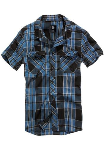 Brandit Roadstar Shirt indigo checked - M