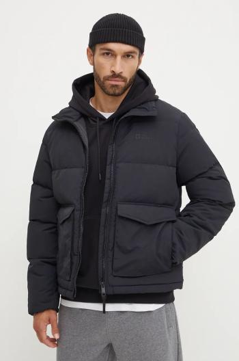 Péřová bunda Jack Wolfskin Nordlicht pánská, černá barva, zimní, A60040