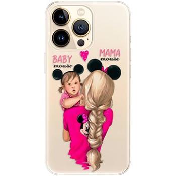 iSaprio Mama Mouse Blond and Girl pro iPhone 13 Pro Max (mmblogirl-TPU3-i13pM)