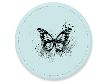 Placka magnet Motýl grunge