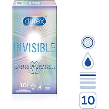DUREX Invisible Extra Lubricated 10 ks (5900627071269)