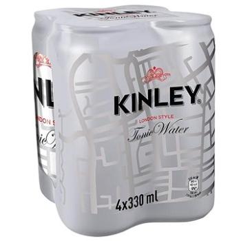 Kinley Tonic Water 4x0,33l plech (5449000298294)